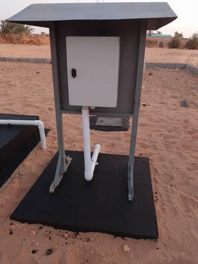 Outdoor telecommunications cabinet installation